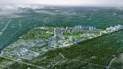 Phối cảnh khu đô thị phức hợp quy mô gần 1.200 ha do FLC đề xuất tại Bình Chánh