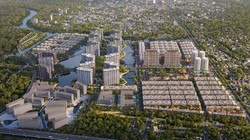 Phối cảnh dự án The Global City - tên mới của dự án KĐT Sài Gòn Bình An (Nguồn: Masterise)