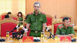 Thiếu tướng Nguyễn Văn Thành, Phó Cục trưởng C03 thông tin tại họp báo (Ảnh: Bộ Công an)