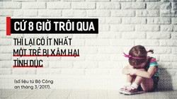 Xâm hại tình dục trẻ em là tội ác 