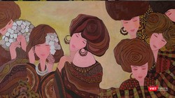 Tranh gốc của họa sĩ Hà Hùng Dũng bị ngang nhiên sao chép kinh doanh kiếm lời 