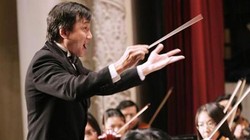 Nhạc trưởng, NSƯT Trần Vương Thạch trong một đêm diễn