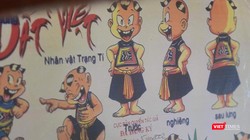 Hồ sơ đăng ký các nhân vật "Thần đồng Đất Việt" tại Cục Bản quyền tác giả ngày 7/5/2002