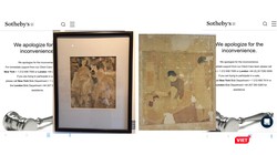 Sau khi có bằng chứng về các tranh gốc, Sotheby's đã hạ hai bức tranh ghi tên danh họa gây lùm xùm ồn ào những ngày qua 