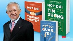 Bộ sách "Kết tinh một đời" của GS Phan Văn Trường ra mắt đúng ngày Nhà giáo Việt Nam 20/11