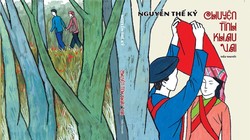 Bìa cuốn sách "Chuyện tình Khau Vai" (tác giả Nguyễn Thế Kỷ, NXB Văn học ấn hành)