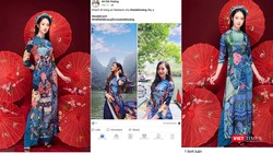 Nhiều tranh của họa sĩ Hà Hùng Dũng bị sao chép, vẽ lại trên các sản phẩm của cơ sở Áo dài Hoàng 