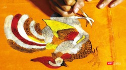 Khám phá tranh Kim Hoàng, một trong ba dòng tranh dân gian lớn của đồng bằng Bắc Bộ 