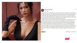 Trà My, mới đây từng phát ngôn sốc khi “cảm ơn Cô Vy khiến dân số chết bớt” nay lại gây gổ với đàn chị (Ảnh: FBNV - HB ghép) 