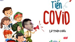 Ca khúc "Tiễn COVID" vừa ra mắt đã gây sốt (Ảnh bìa clip) 