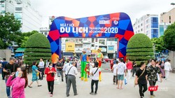 Ngày hội Du lịch – Liên hoan món ngon các nước 2020 đang diễn ra tại TP.HCM sau những ảnh hưởng nặng nề từ đại dịch COVID-19 (Ảnh: Phương Thảo) 