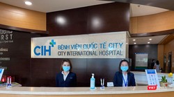 Vừa trở lại tiếp nhận bệnh sau thời gian cách ly, BV Quốc tế City thực hiện phân loại sàng lọc COVID-19 chặt chẽ (Ảnh: CIH) 