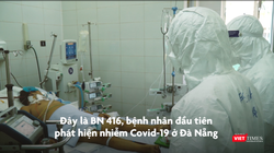BS Trần Thanh Linh cho biết BN416 phụ thuộc hoàn toàn vào ECMO, máy thở, phổi xơ hóa, tiên lượng nặng (Ảnh: HB)