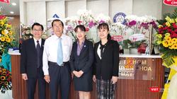 Khai trương phòng khám chuyên khoa Răng Hàm Mặt tại ĐH Y Dược TP.HCM sáng 30/10 (Ảnh: Hoà Bình)