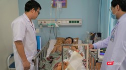 Bệnh nhân đang được chăm sóc tại BV Quân Y 175 (Ảnh: BVCC) 