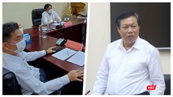 Thứ trưởng Bộ Y tế Đỗ Xuân Tuyên họp khẩn với TP.HCM, Bình Dương về hai ca nghi nhiễm COVID-19 (Ảnh: BYT) 