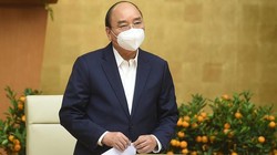 Thủ tướng Nguyễn Xuân Phúc chủ trì cuộc họp Thường trực Chính phủ với Ban Chỉ đạo quốc gia về phòng, chống dịch, đồng ý giãn cách một số khu vực (Ảnh: VGP) 