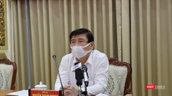 TP.HCM trở thành ổ dịch lớn, với tốc độ lây nhiễm chóng mặt.Chủ tịch UBND TP.HCM yêu cầu tập trung toàn lực chống dịch (Ảnh: TTBC) 