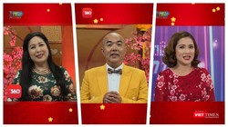 Hồng Vân, Quốc Thuận, Cát Tường … các ca sĩ, nhóm nhạc đã cùng hát ca khúc mừng xuân và gửi lời chúc Tết Tân Sửu đến mọi người (Ảnh: Hoà Bình)