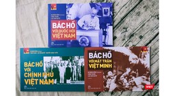 Bộ 3 cuốn sách được NXB Trẻ phát hành trong ngày sinh của Chủ tịch Hồ Chí Minh (Ảnh: HB) 