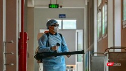 Phun xịt khử khuẩn nơi bệnh nhân mắc COVID-19 từng đến (HCDC)