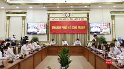 TP.HCM họp Ban Chỉ đạo phòng, chống COVID-19, xác định tinh thần bình tĩnh chuẩn bị phương án ứng phó với tình huống có 5.000 ca nhiễm (Ảnh: TTBC) 
