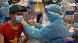 Công tác tiêm vaccine phòng COVID-19 mở rộng cho các đối tượng thuộc Mặt trận Tổ quốc, Hội phụ nữ, dân quân tự vệ (Ảnh: HCDC) 