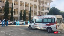 Bệnh viện Dã chiến số 1 vừa đi vào hoạt động, tiếp nhận điều trị bệnh nhân COVID-19 - Ảnh: SYT TP.HCM