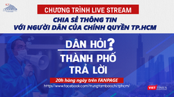 Livestream Dân hỏi thành phố trả lời sẽ lên sóng vào 20h hàng ngày, từ 24/8/2021 đến hết ngày 6/9 
