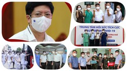 Ths.Nguyễn Trọng Khoa - Phó Cục trưởng Cục Quản lý Khám, chữa bệnh (Bộ Y tế) đã trực tiếp chỉ đạo điều trị COVID-19 ở nhiều vùng dịch khác nhau, như Đà Nẵng, Hải Dương, Bắc Giang, TP.HCM. Ảnh: Hoà Bình ghép