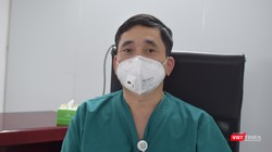 TS BS Đỗ Ngọc Sơn - Phó Giám đốc Trung tâm Hồi sức COVID Bạch Mai tại TP.HCM. Ảnh: Hoà Bình