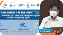 Hội thi Thử thách trí tuệ nhân tạo 2021 vừa được khai mạc sáng ngày 3/11. Ảnh: Hoà Bình