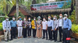 Du lịch về vùng xanh Bến Tre, đảm bảo an toàn sau mùa dịch COVID-19 bùng phát. Ảnh: SDL 