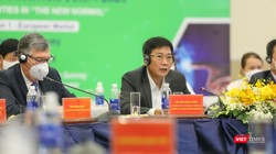 Ông Mai Hùng Dũng - Phó Chủ tịch thường trực tỉnh Bình Dương phát biểu tại hội nghị ngày 9/12/2021. Ảnh: HB