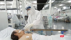 Chăm sóc bệnh nhân nặng COVID-19 tại BV dã chiến ở TP.HCM