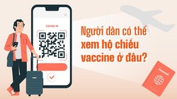 Thủ tục cấp hộ chiếu vaccine COVID-19 điện tử thế nào? Người dân có thể xem hộ chiếu vaccine ở đâu? 