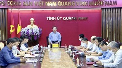 Bí thư Quảng Ninh Nguyễn Xuân Ký chủ trì cuộc họp xem xét kỷ luật 