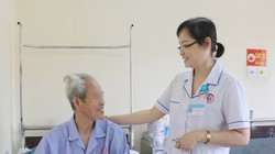 Bệnh nhân T. hồi phục sức khỏe sau khi phẫu thuật.