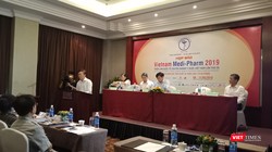 Đại diện các đơn vị phối hợp tổ chức sự kiện phát biểu tại buổi họp báo.