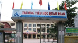 Trường Tiểu học Quán Toan (Hồng Bàng, Hải Phòng) nơi xảy ra vụ việc