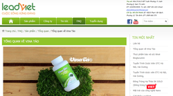 Trang web vi phạm quảng cáo