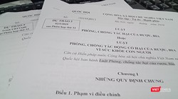 Dự thảo Luật phòng, chống tác hại của rượu, bia đã qua nhiều lần chỉnh sửa nhưng vẫn còn nhiều điểm cần xin ý kiến của Quốc hội