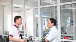 PGS.TS Trần Huy Thịnh và GS. Tạ Thành Văn