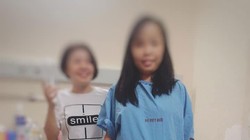 Bệnh nhân T.N.T hồi phục sau khi điều trị tại Bệnh viện Hữu nghị Việt Đức.