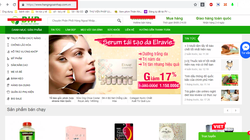 Trang web hangngoainhap.com.vn có dấu hiệu lừa dối người tiêu dùng khi quảng cáo thực phẩm bảo vệ sức khỏe Fracora Placenta Drink 150.000.