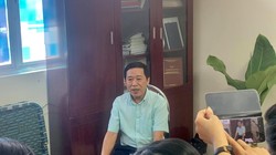 Ông Nguyễn Đức Vinh - Vụ trưởng Vụ Sức khỏe Bà mẹ - Trẻ em trong buổi họp sáng 15/8 tại Bộ Y tế.