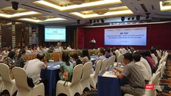 Buổi hội thảo về chính sách bảo hiểm y tế dành cho người khuyết tật  tổ chức sáng 23/8 tại Hà Nội.