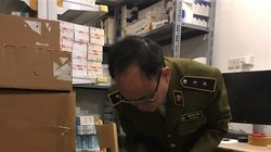Đội Quản lý thị trường số 1 (Cục Quản lý thị trường Hà Nội) thu giữ lô tân dược không rõ nguồn gốc.