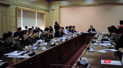 Toàn cảnh buổi hội nghị chiều 15/1.