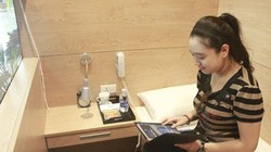 Trải nghiệm miễn phí dịch vụ hộp ngủ tại sân bay Nội Bài